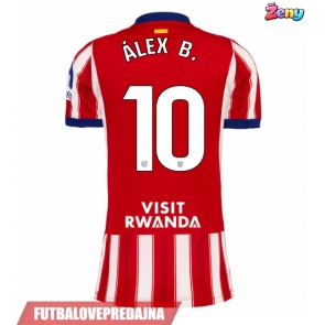 Lacne Ženy Futbalové dres Atletico Madrid Alex Baena #10 2026-27 Krátky Rukáv - Domáci